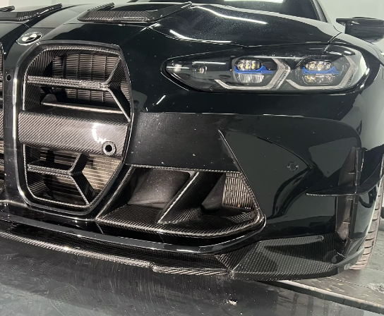 Carbon Fiber Front Bumper Vents for BMW M4 (G80/82/83)